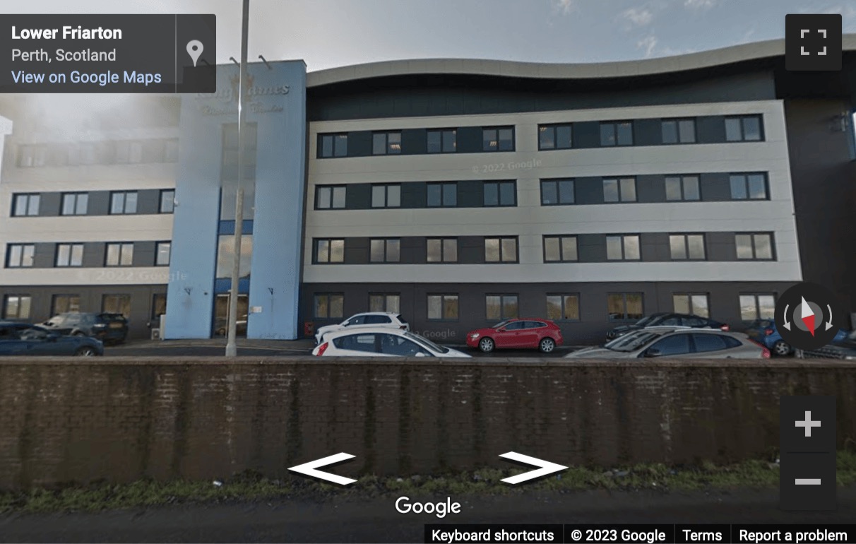 Street View image of King James VI Business Centre, Riverview Business Park, Friarton Road, Perth