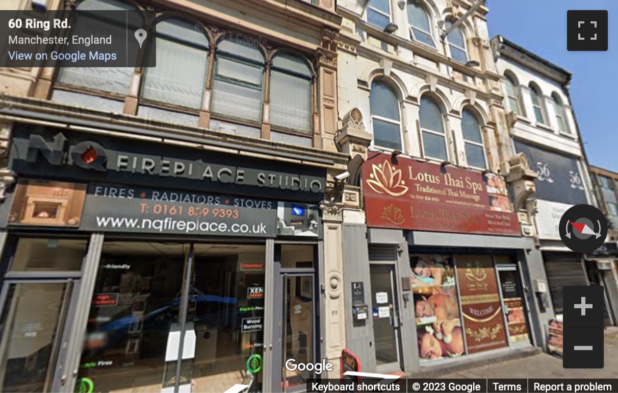 Street View image of 54 Swan Street, Manchester