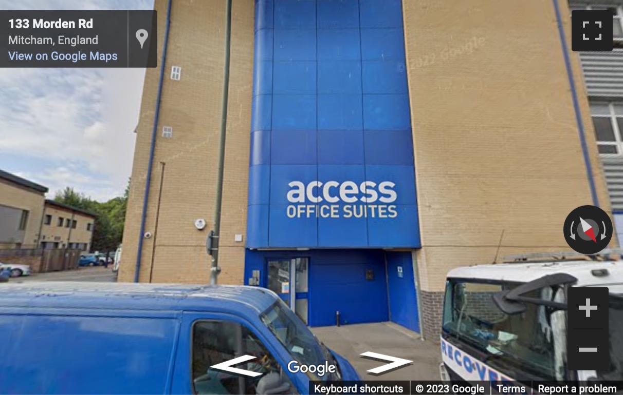 Street View image of Access House, 141 Morden Road, Mitcham, Surrey