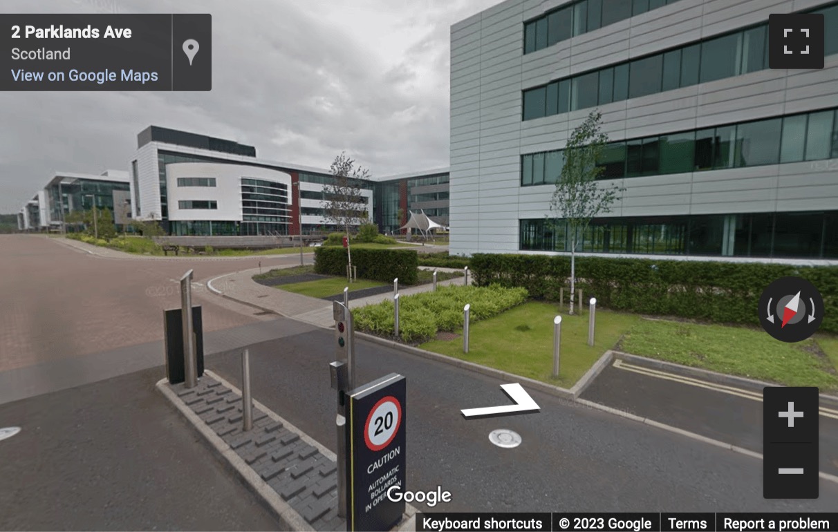 Street View image of Maxim Business Park, 2 Parklands Way, Motherwell, Scotland