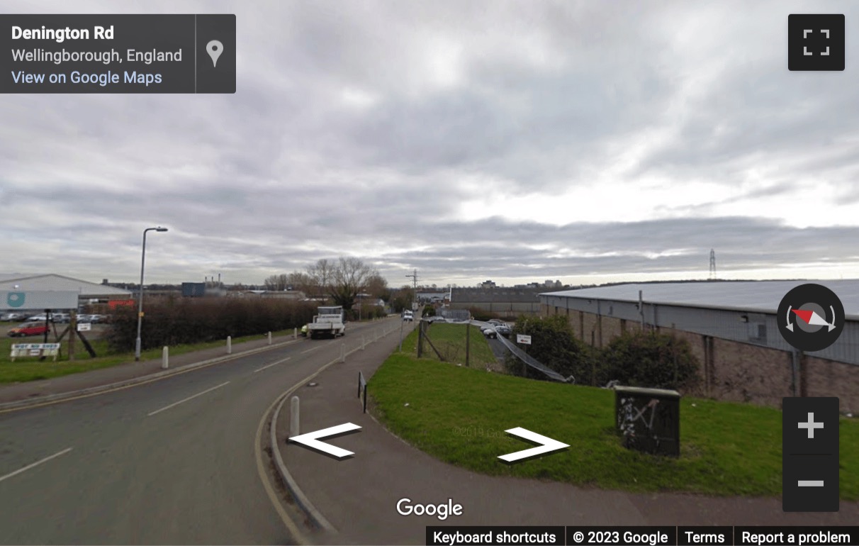 Street View image of Brook House, Edmonds Close, Denington Industrial Estate, Wellingborough