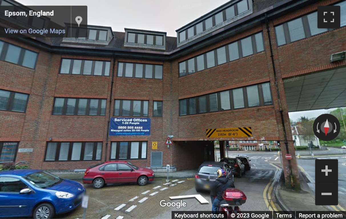 Street View image of Global House, 1 Ashley Avenue, Epsom, Surrey