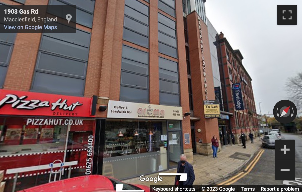 Street View image of Merchant Exchange, Castle House, Water’s Green, Macclesfield, Cheshire