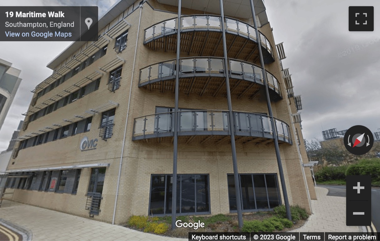 Street View image of Ocean Village Innovation Centre, Ocean Village, Southampton