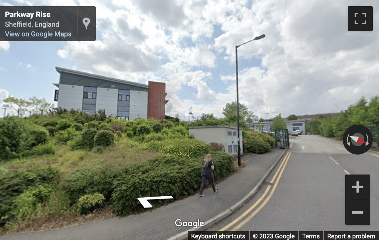 Street View image of Century Parkway, Unit 4, Parkway Business Centre, Parkway rise, Sheffield