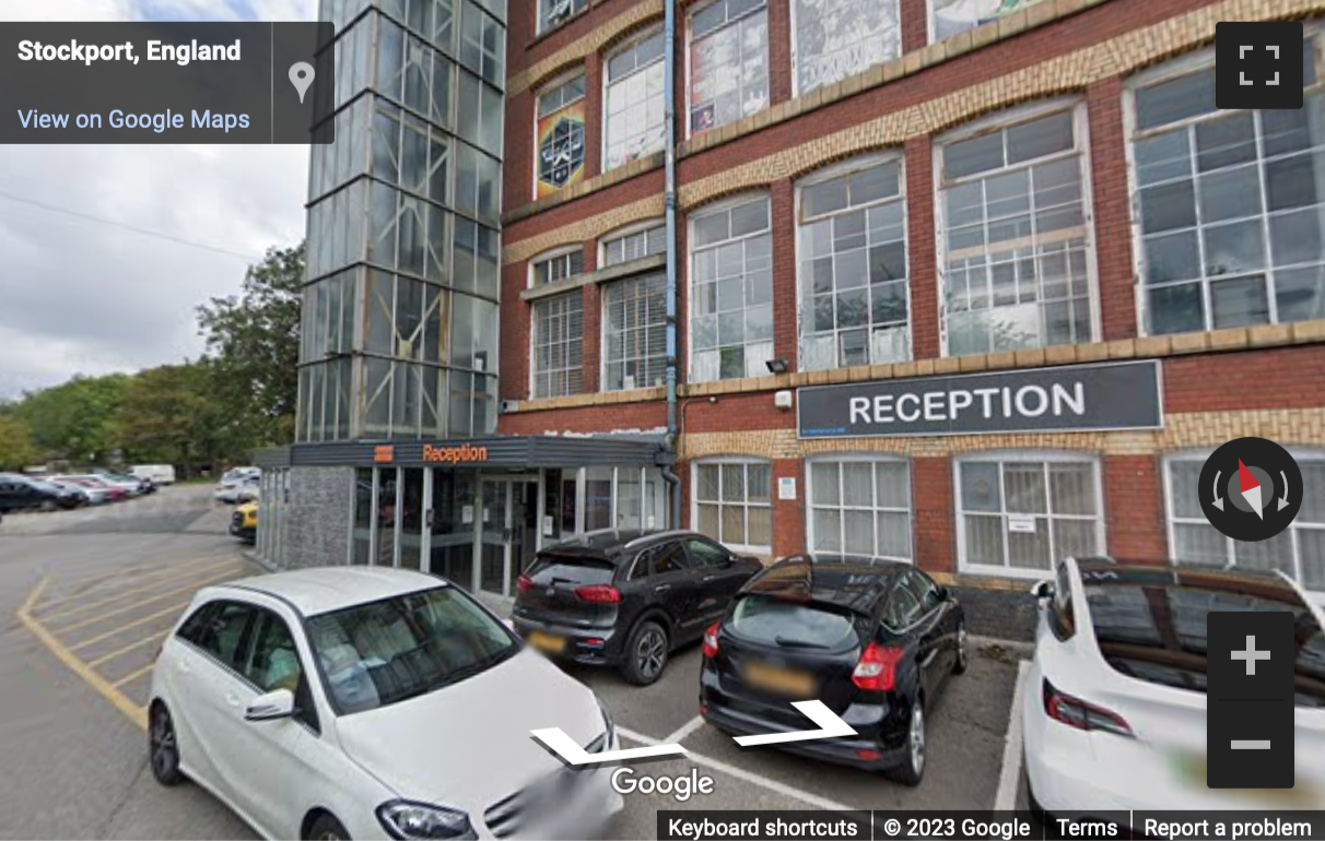 Street View image of Stockport Business Incubation Centre, Broadstone Mill, Broadstone Village
