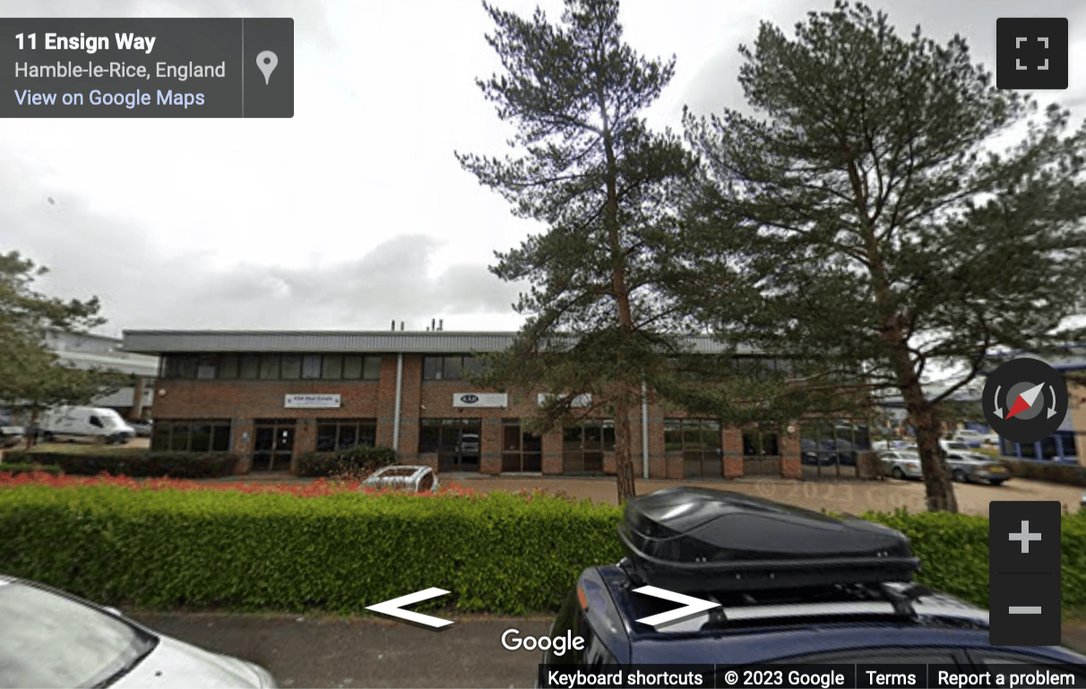 Street View image of 3 and 39 Mitchell Point, Ensign Way, Hamble, Southampton, Hampshire