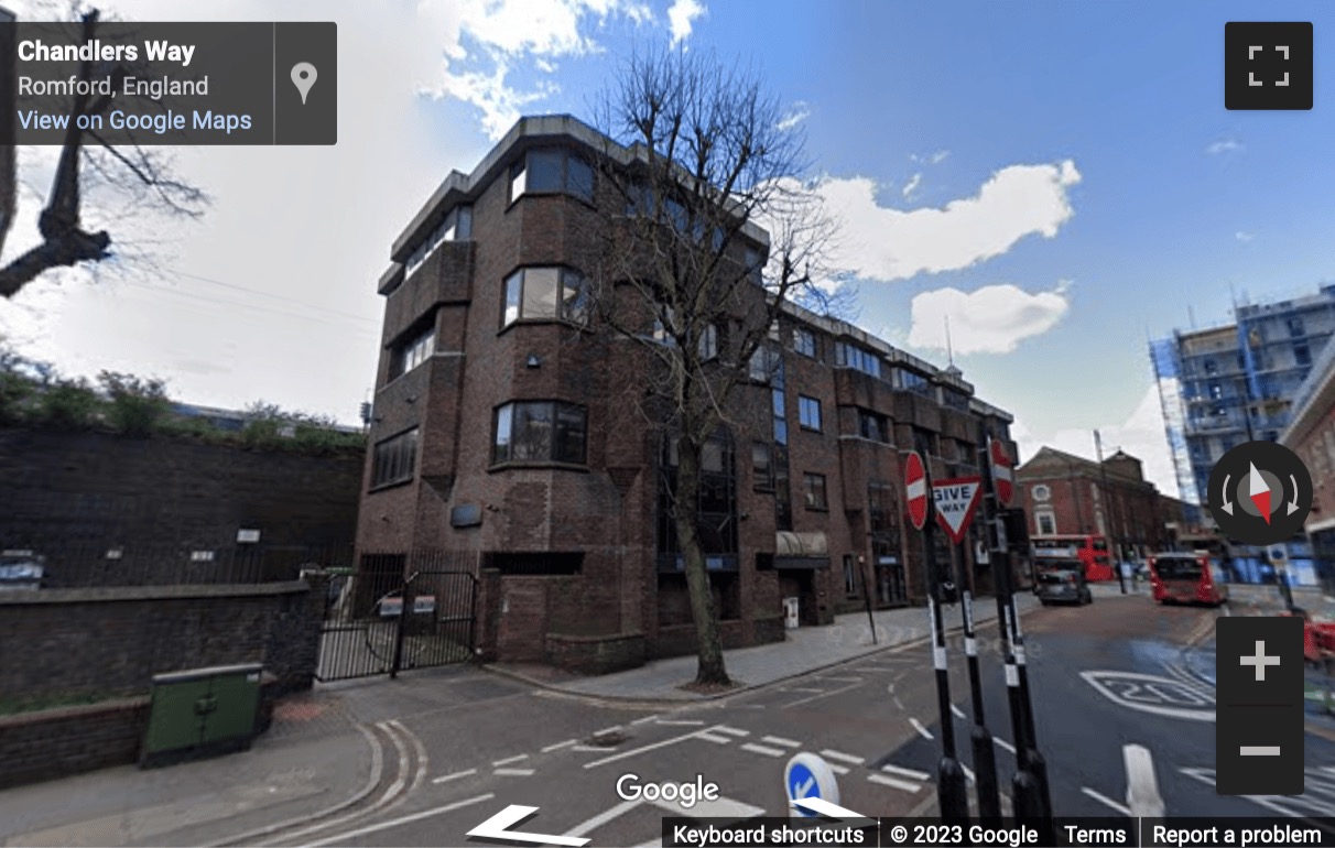 Street View image of 2-4 Eastern Road, Romford, Essex