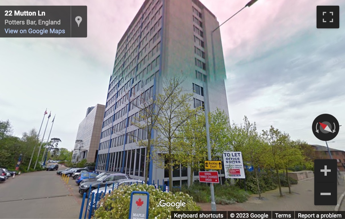 Street View image of Maple House, High Street, Potters Bar, Hertfordshire