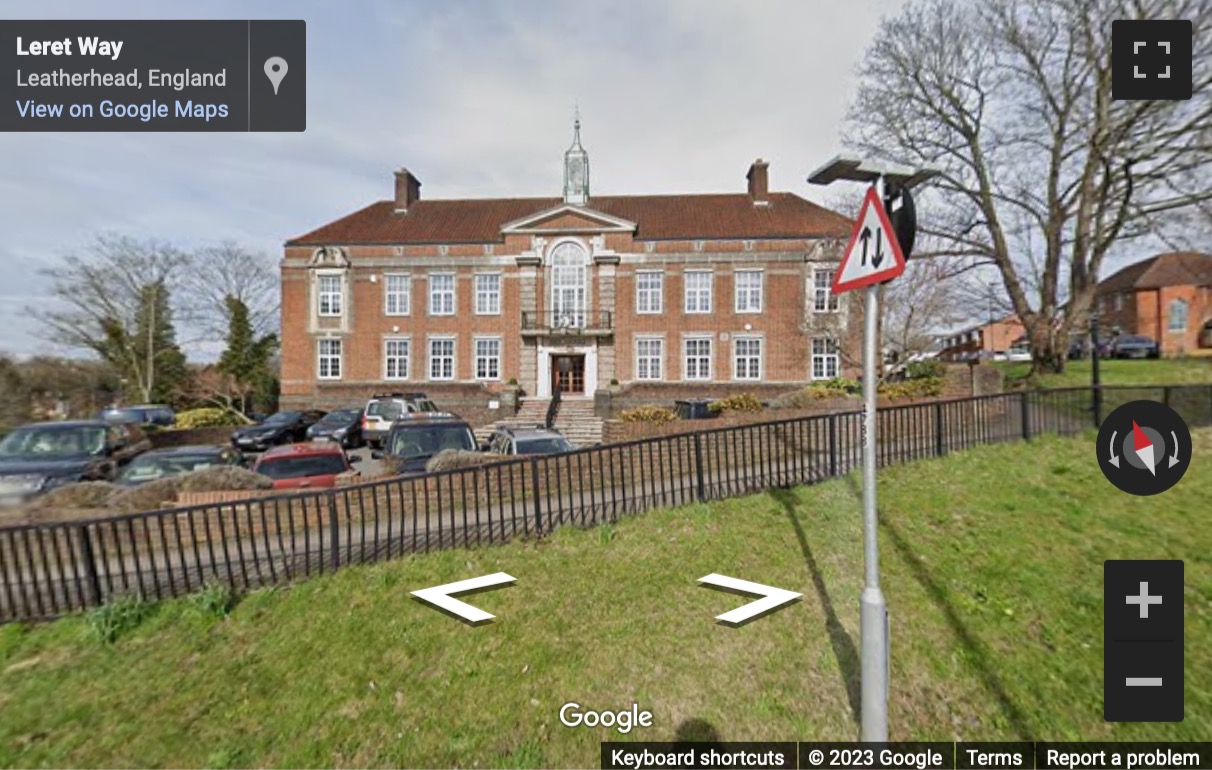 Street View image of Wesley House, Bull Hill, Leatherhead, Surrey