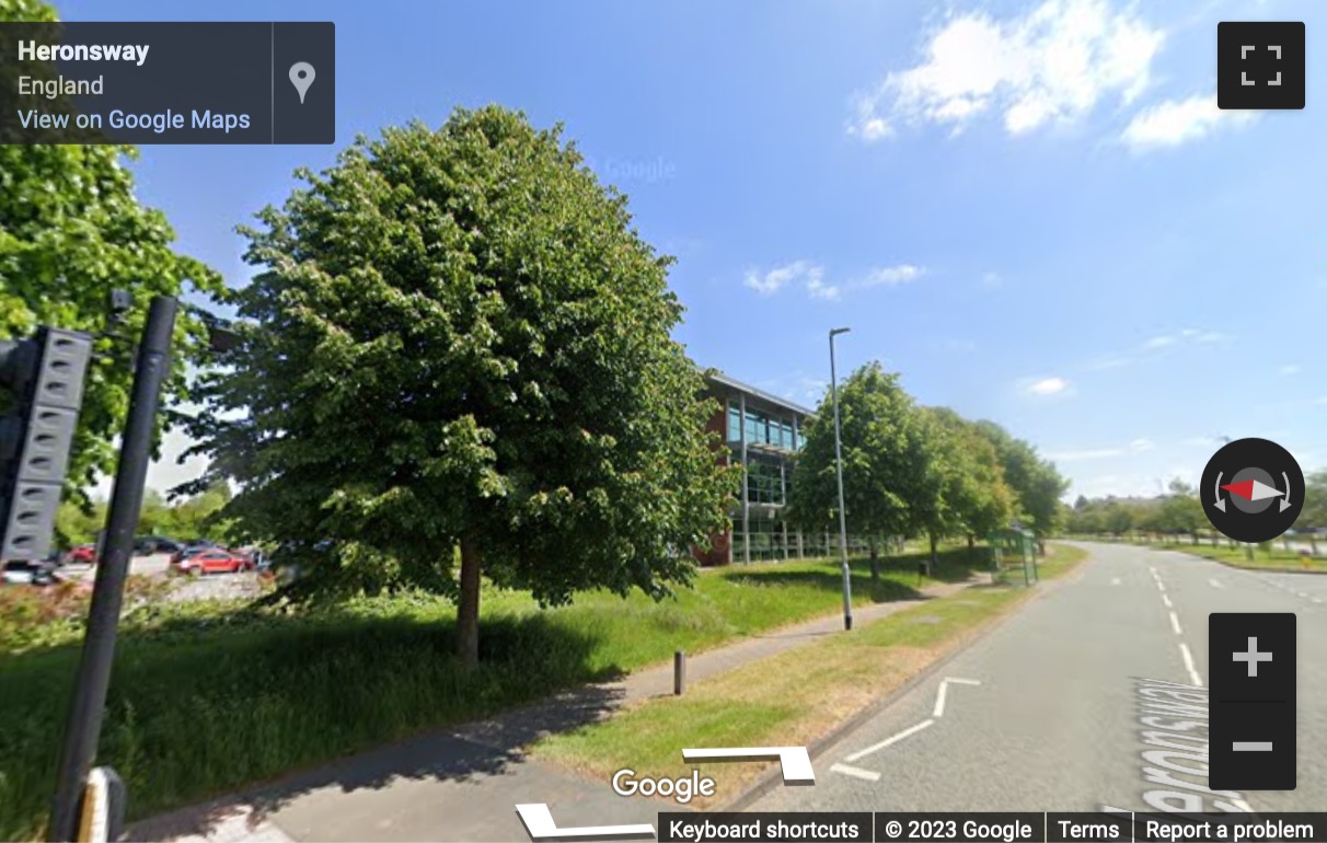 Street View image of Regus House, Herons Way, Chester Business Park, Chester, Cheshire