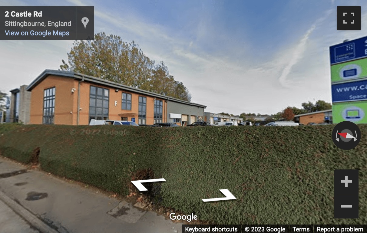 Street View image of St George’s Business Park, Castle Road, Sittingbourne, Kent