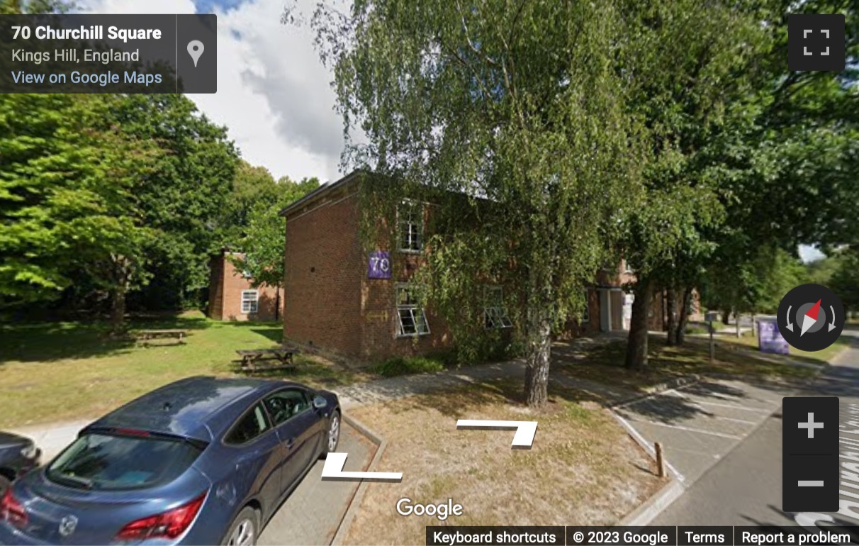 Street View image of 70 Churchill Square, Kings Hill, Maidstone, Kent