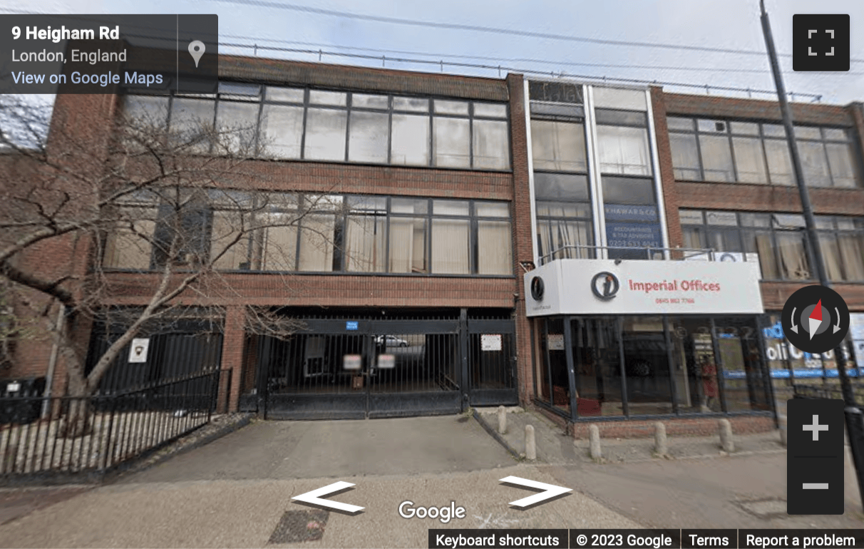 Street View image of Heron House, 2 Heigham Road, East Ham, London