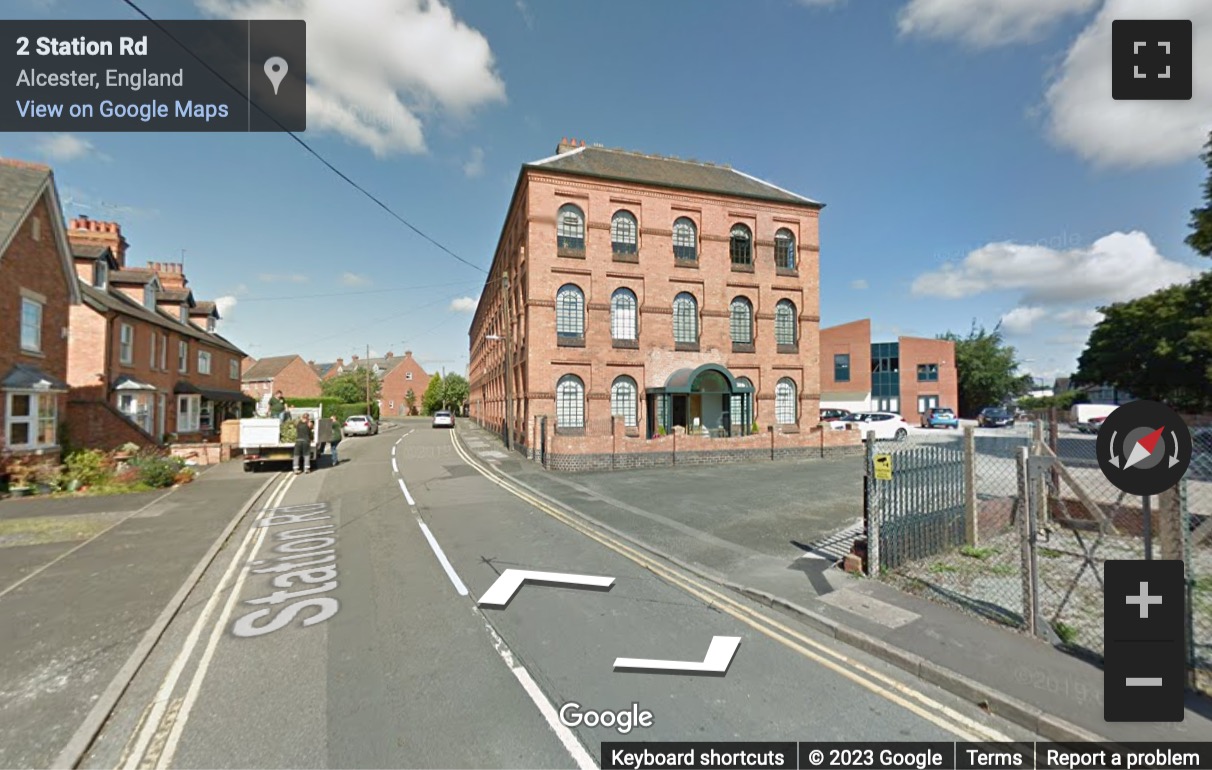 Street View image of Minerva Mill Innovation Centre, Station Road, Alcester, Stratford upon Avon, Warwickshire