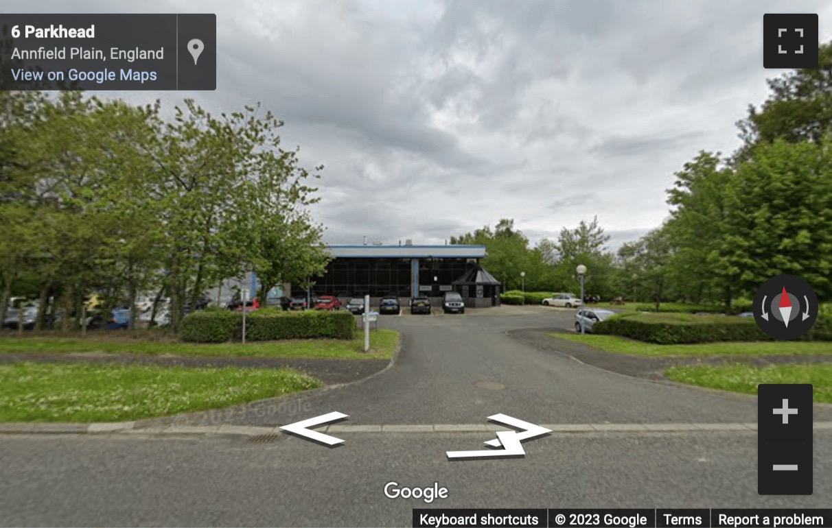 Street View image of Greencroft Industrial Estate, Annfield Plain, Stanley, Durham