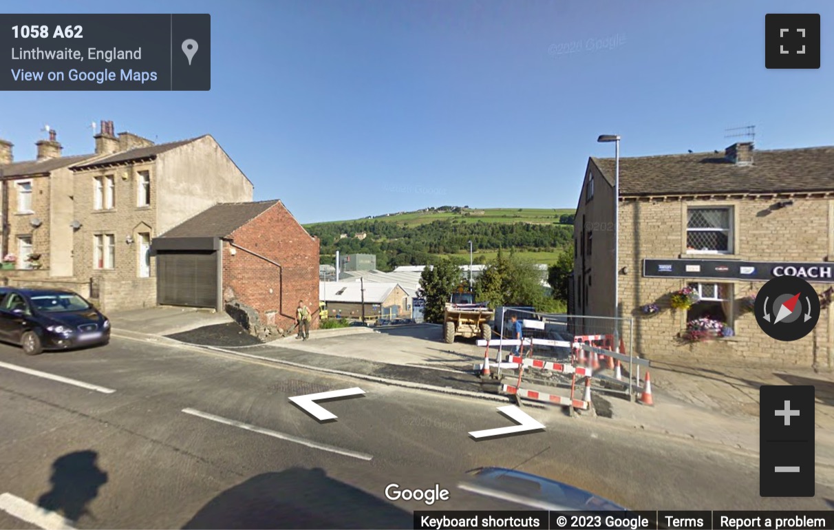 Street View image of Linthwaite Business Centre, Manchester Road, Huddersfield