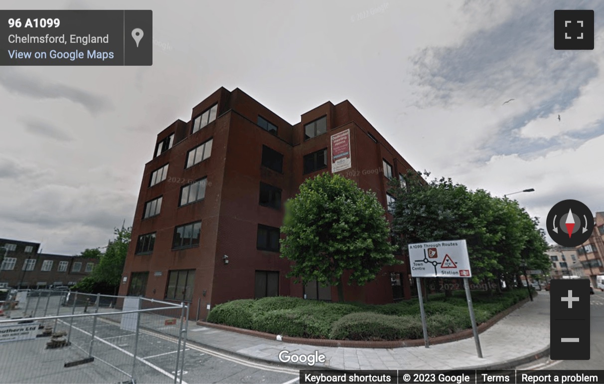 Street View image of Victoria House (4th floor), Victoria Road, Chelmsford, Essex