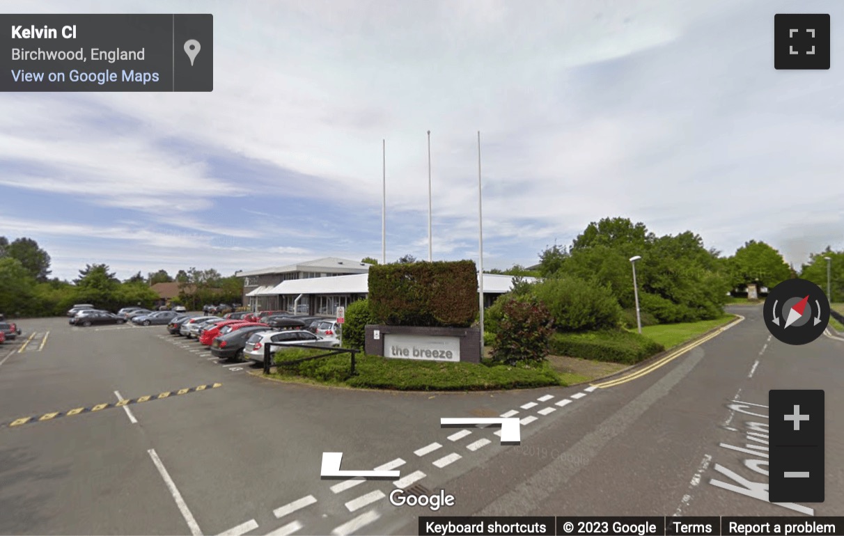 Street View image of The Breeze at Claremont House, 2 Kelvin Close, Birchwood Park, Warrington