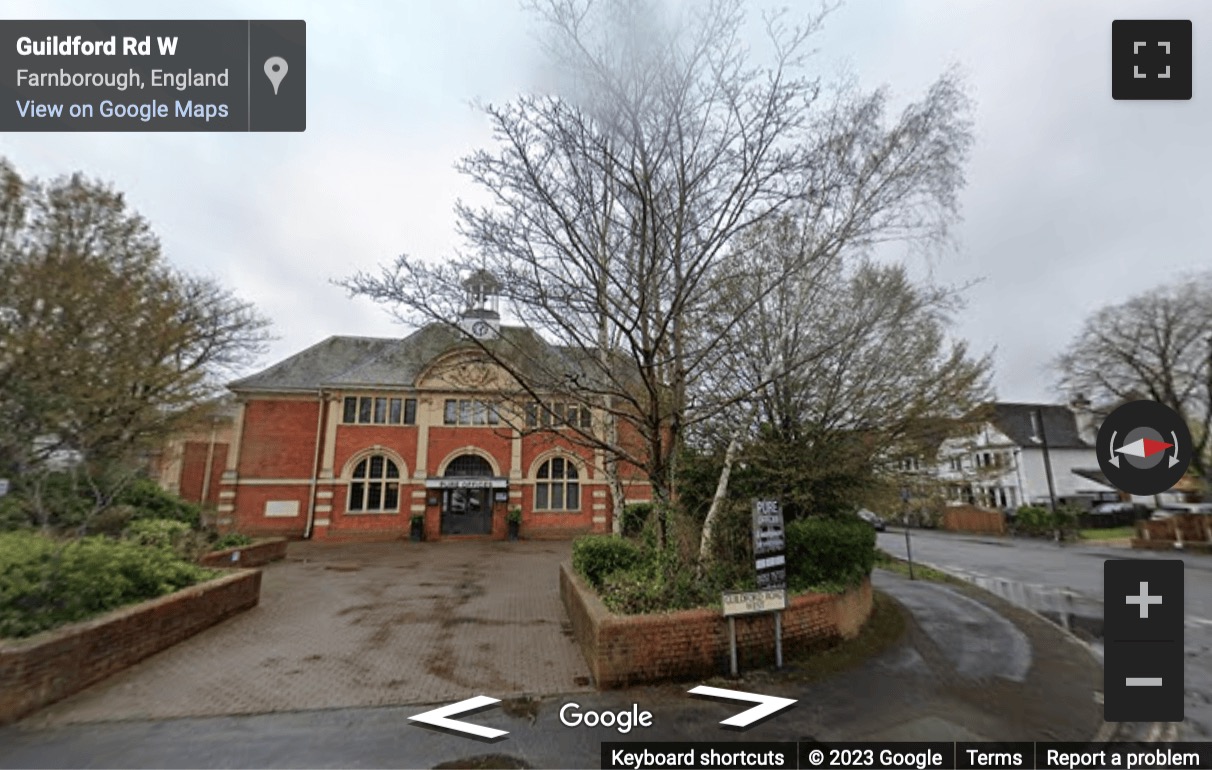 Street View image of Alexandra Road, Farnborough, Hampshire