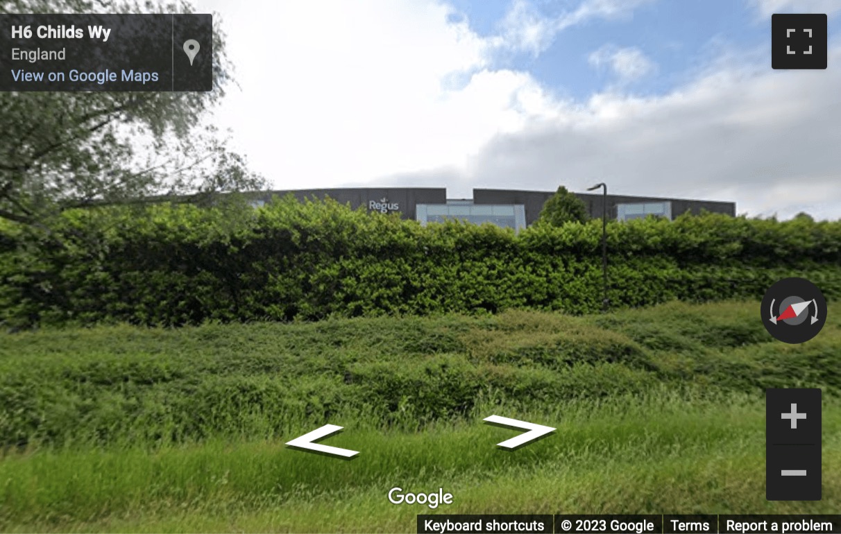 Street View image of Fairbourne Drive, Atterbury, Milton Keynes, Buckinghamshire