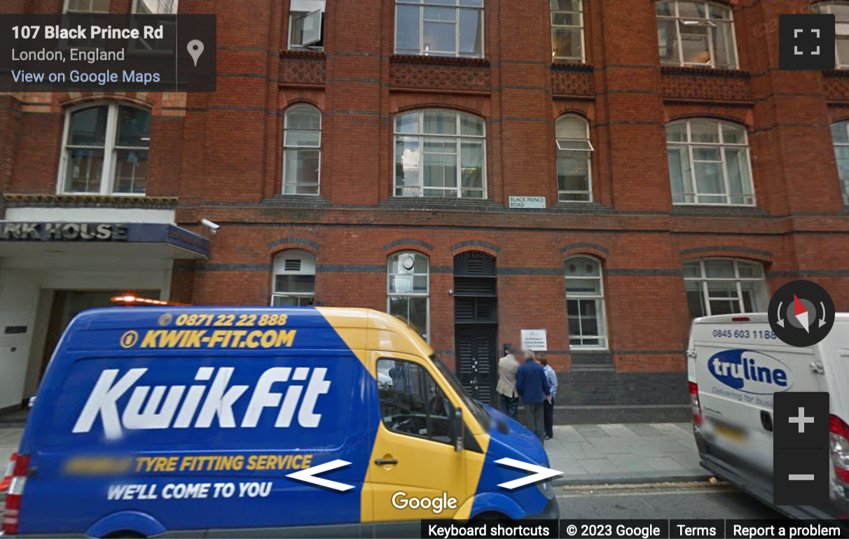 Street View image of Southbank House, Black Prince Road, Central London, SE1, UK