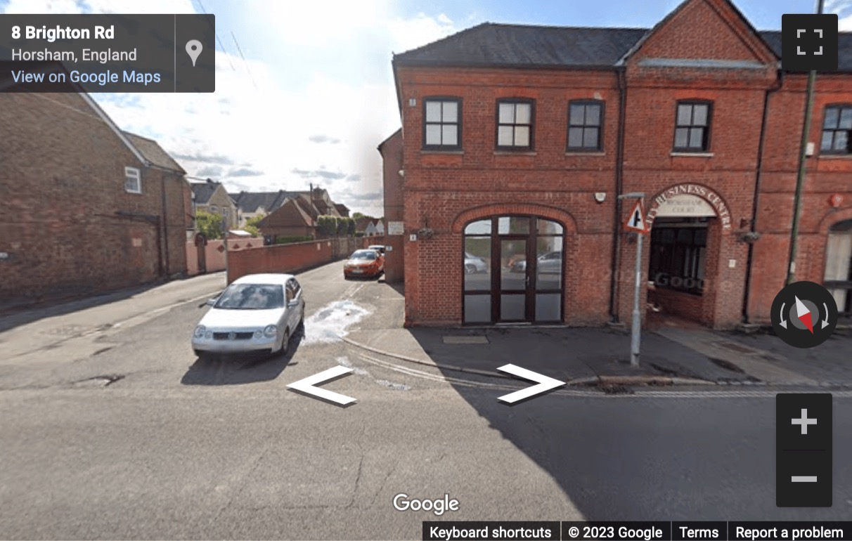 Street View image of City Business Centre, Horsham Court, 6 Brighton Road, Horsham, West Sussex