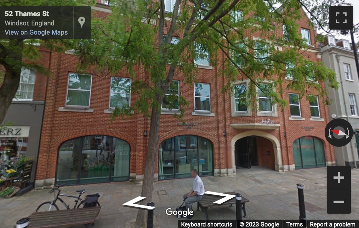 Street View image of 59-60 Thames Street, Windsor, Berkshire, United Kingdom