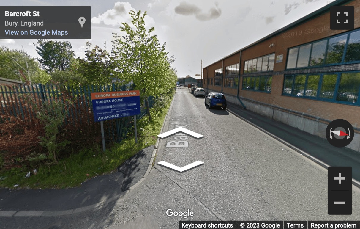 Street View image of Business Lodge, Europe House, Barcroft Street, Bury, Lancashire