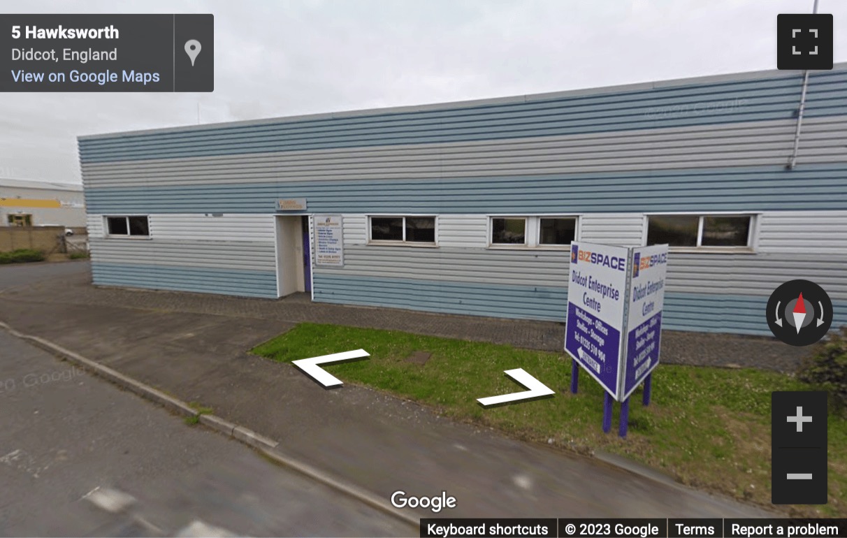 Street View image of The Didcot Enterprise Centre, Hawksworth, Southmead Industrial Park