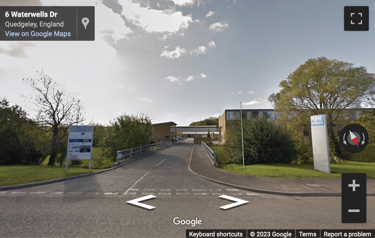 Street View image of Kestrel Court Waterwells Drive, Waterwells Business Park, Quedgeley, Gloucester