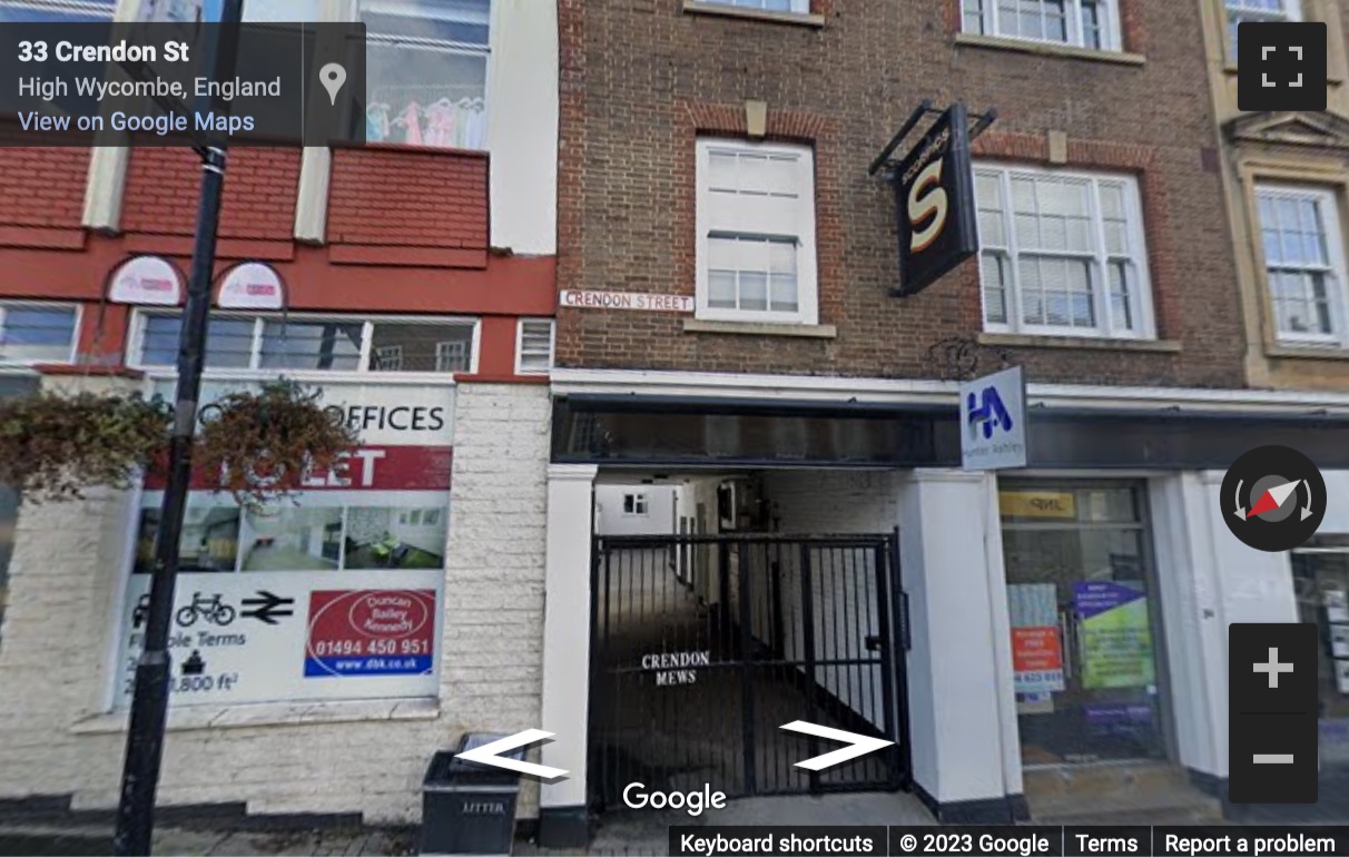 Street View image of Prospect House, Crendon Street, High Wycombe, Buckinghamshire