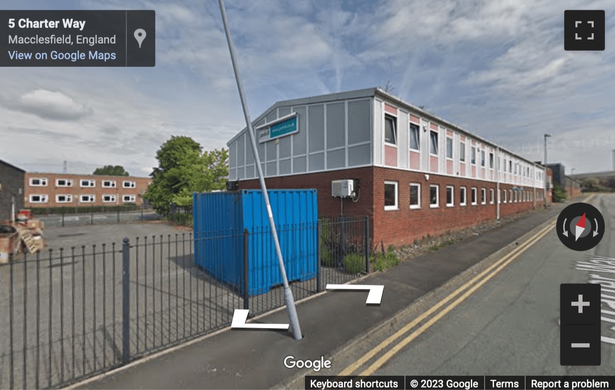 Street View image of Charter House, 1-3 Charter Way, Macclesfield, Cheshire