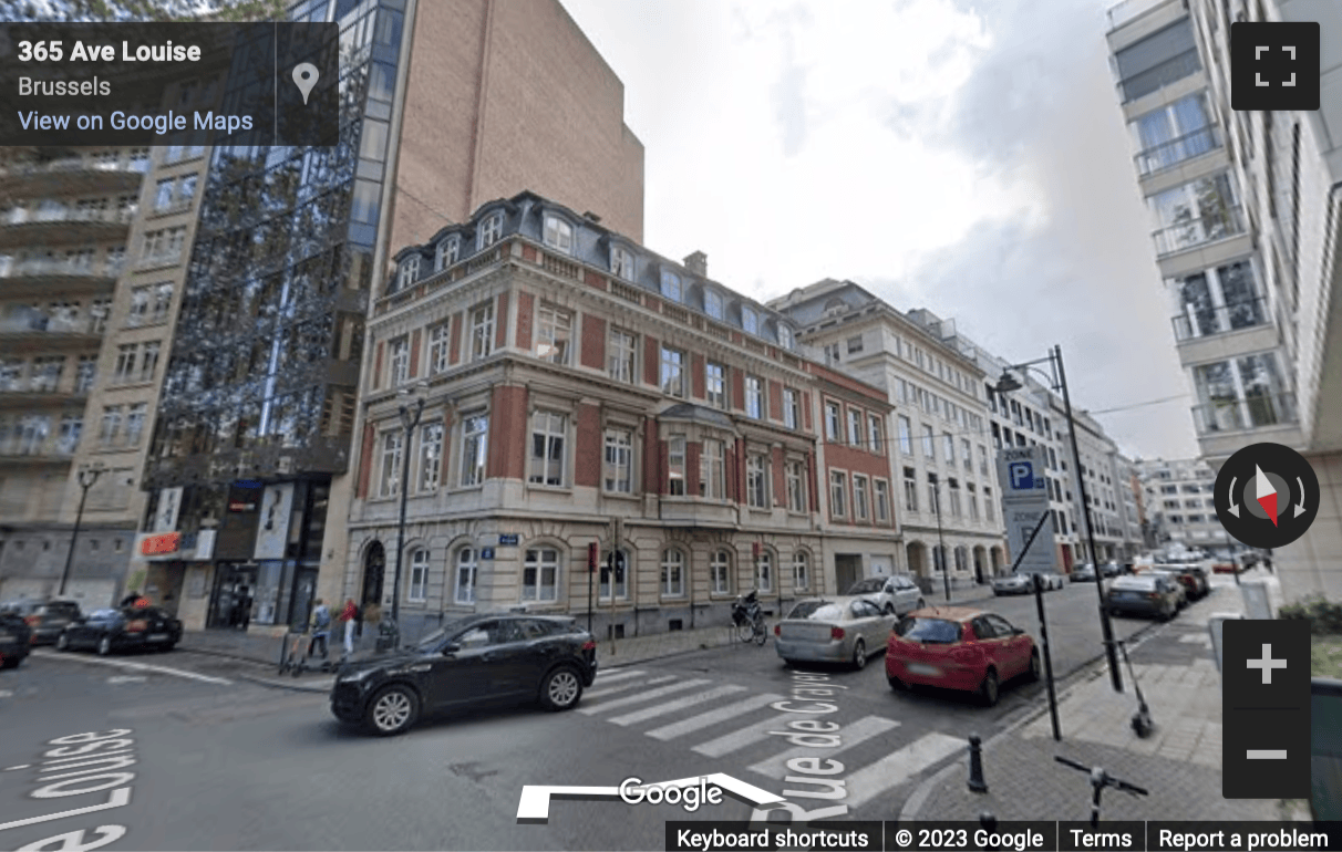 Street View image of 367, Avenue Louise, Brussels, Belgium