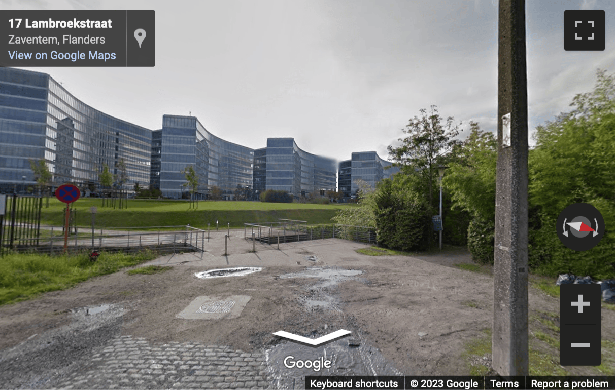 Street View image of Leonardo Da Vincilaan 9, Brussels, Belgium