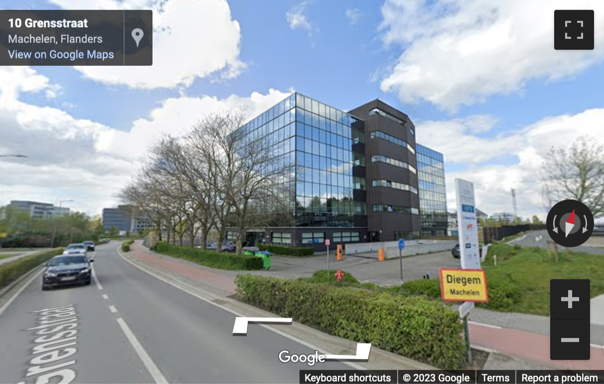 Street View image of Grensstraat 7, Brussels, Belgium