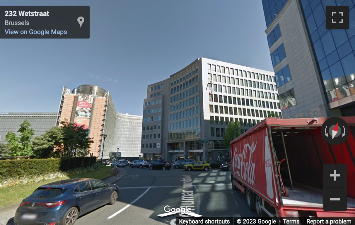 Street View image of Rond-Point Schuman 11, Brussels, Belgium