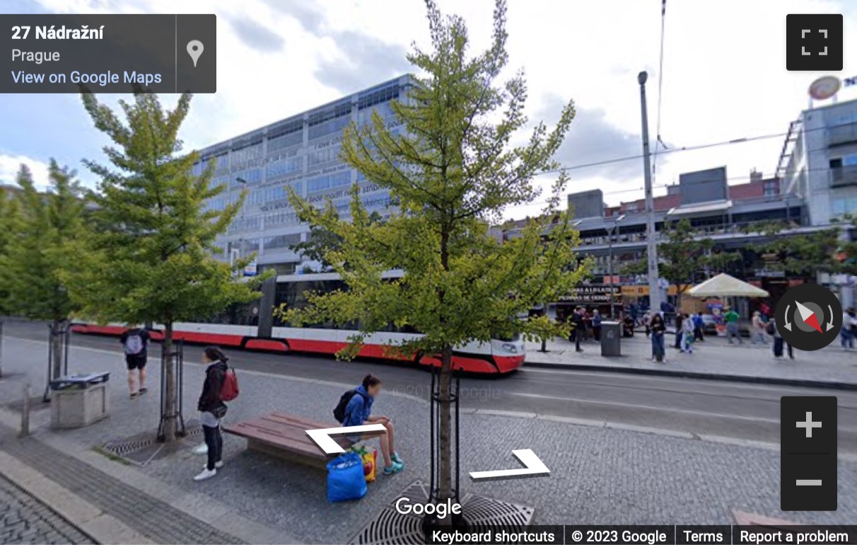 Street View image of Zlaty Andel, Nádražní 222-23, Prague, Czech Republic