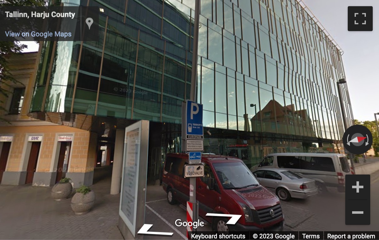 Street View image of 3rd Floor, Metro Plaza, Viru Valjak 2, Tallinn, Estonia