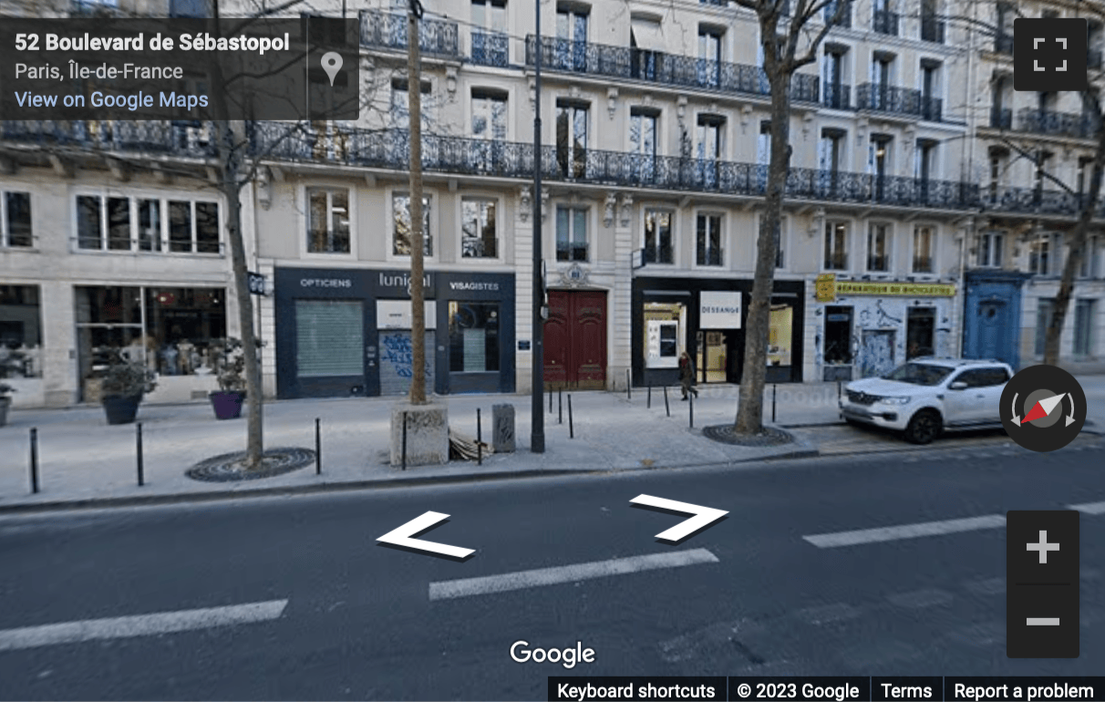 Street View image of Chatelet, 52 Boulevard de Sebastopol, Paris, Paris Ile de France
