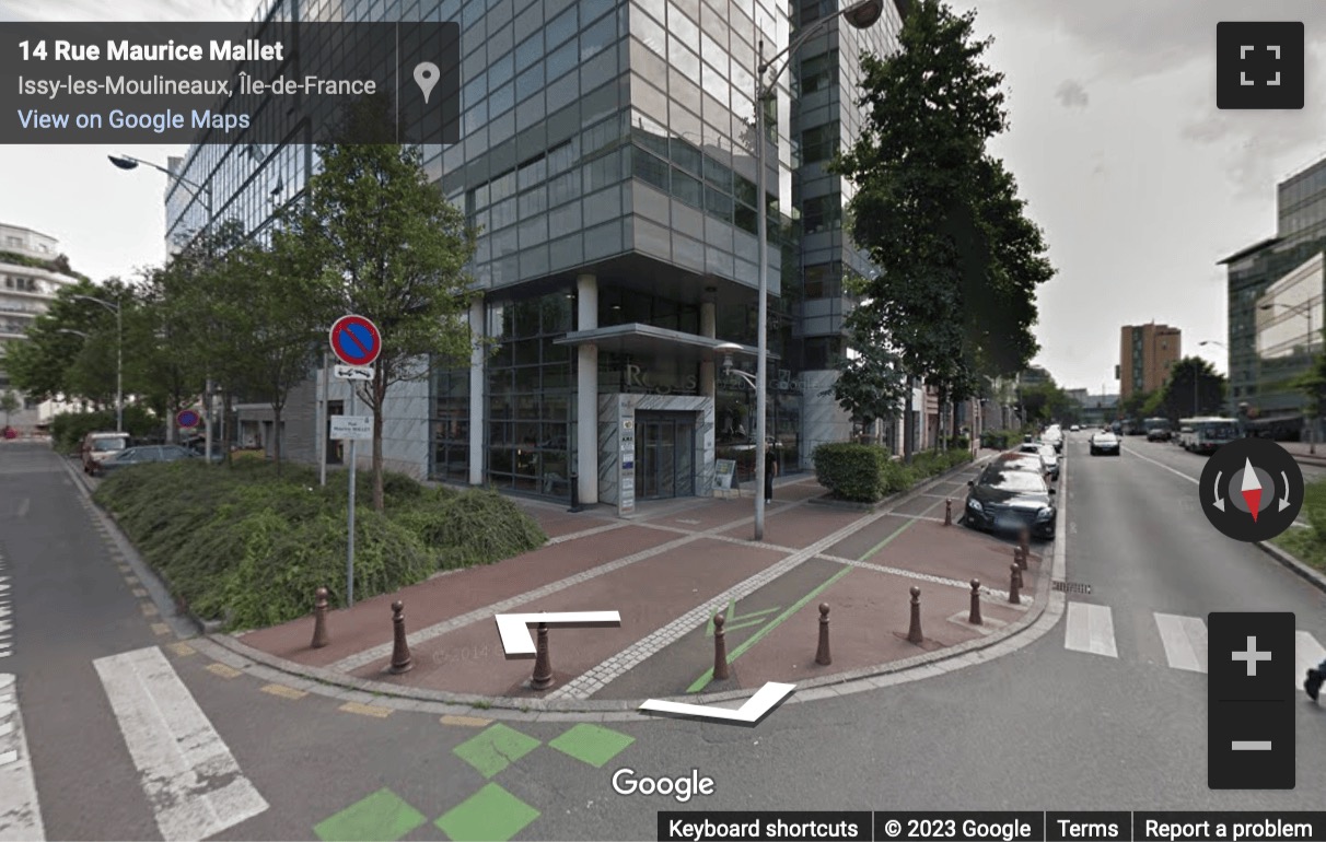 Street View image of 13, Rue Camille Desmoulins, Issy Les Moulineaux, Paris Ile de France