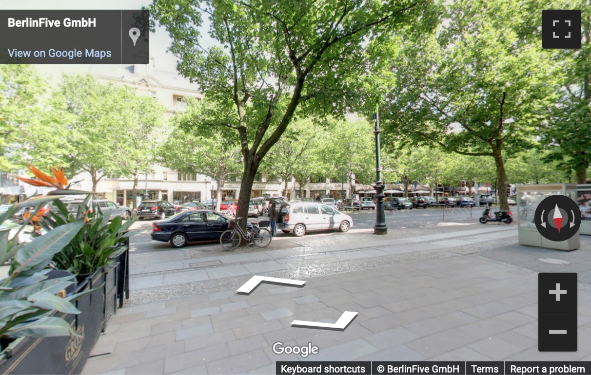 Street View image of Berlin - Kurfürstendamm 195, Brandenburg