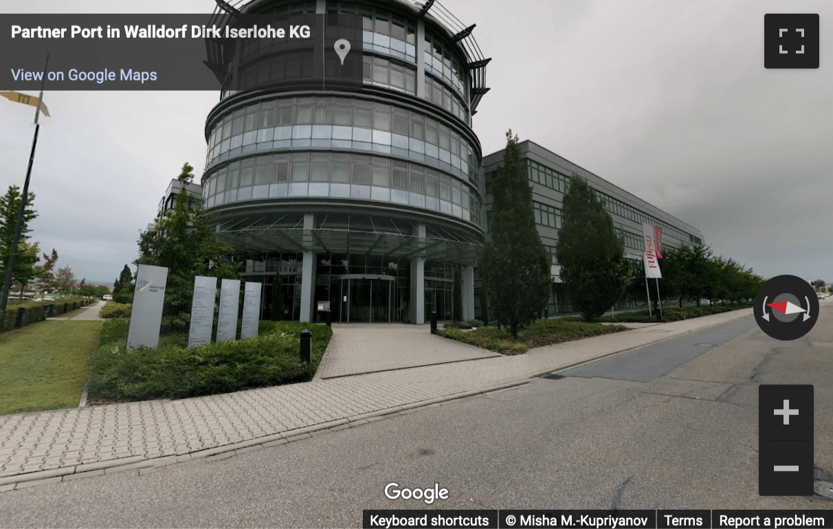 Street View image of Partnerport near SAP, Altrottstrasse 31, Heidelberg, Baden Wurttemberg, Germany