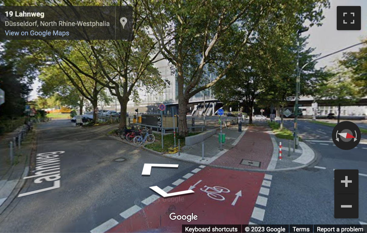 Street View image of Stadttor 1, 16th Floor, Dusseldorf, Nordrhein Westfalen, Germany