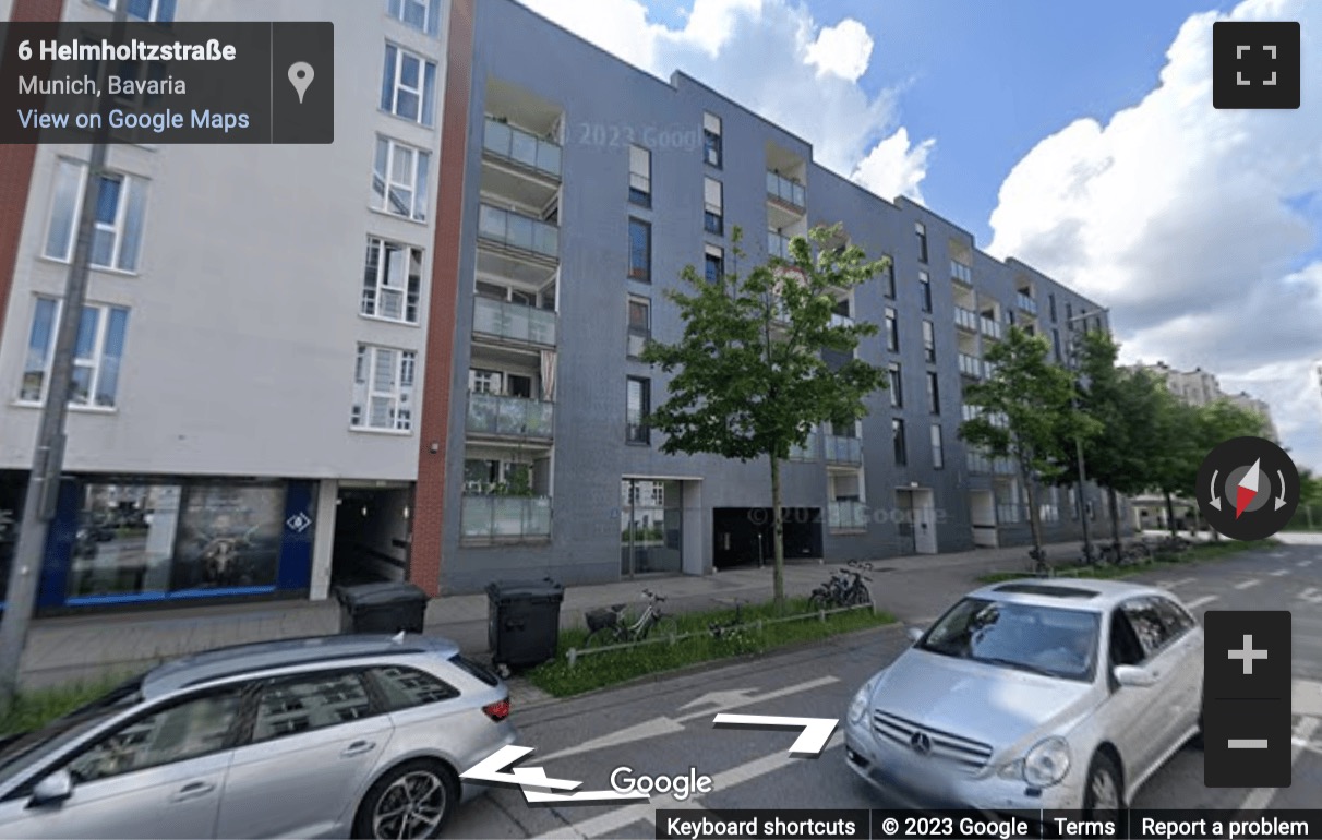 Street View image of Arnulfpark, Munich, Bayern, Germany