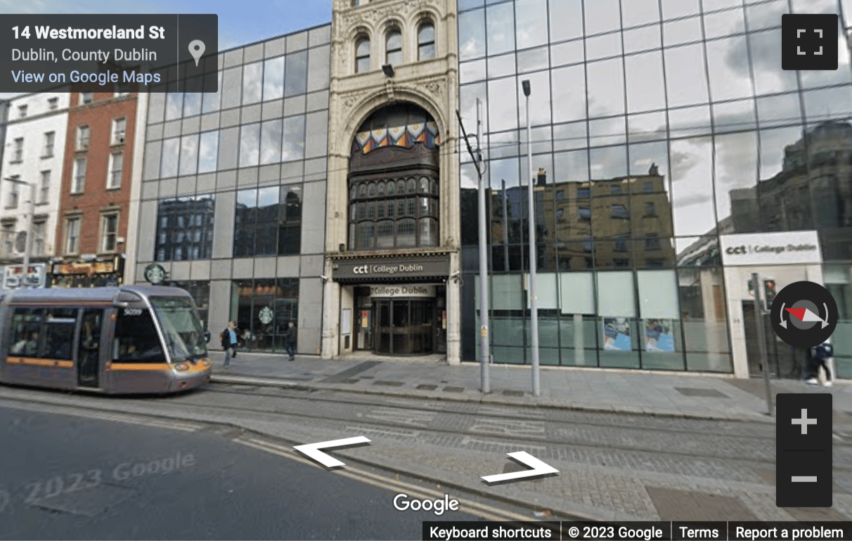 Street View image of Westmoreland Street, Dublin, Ireland