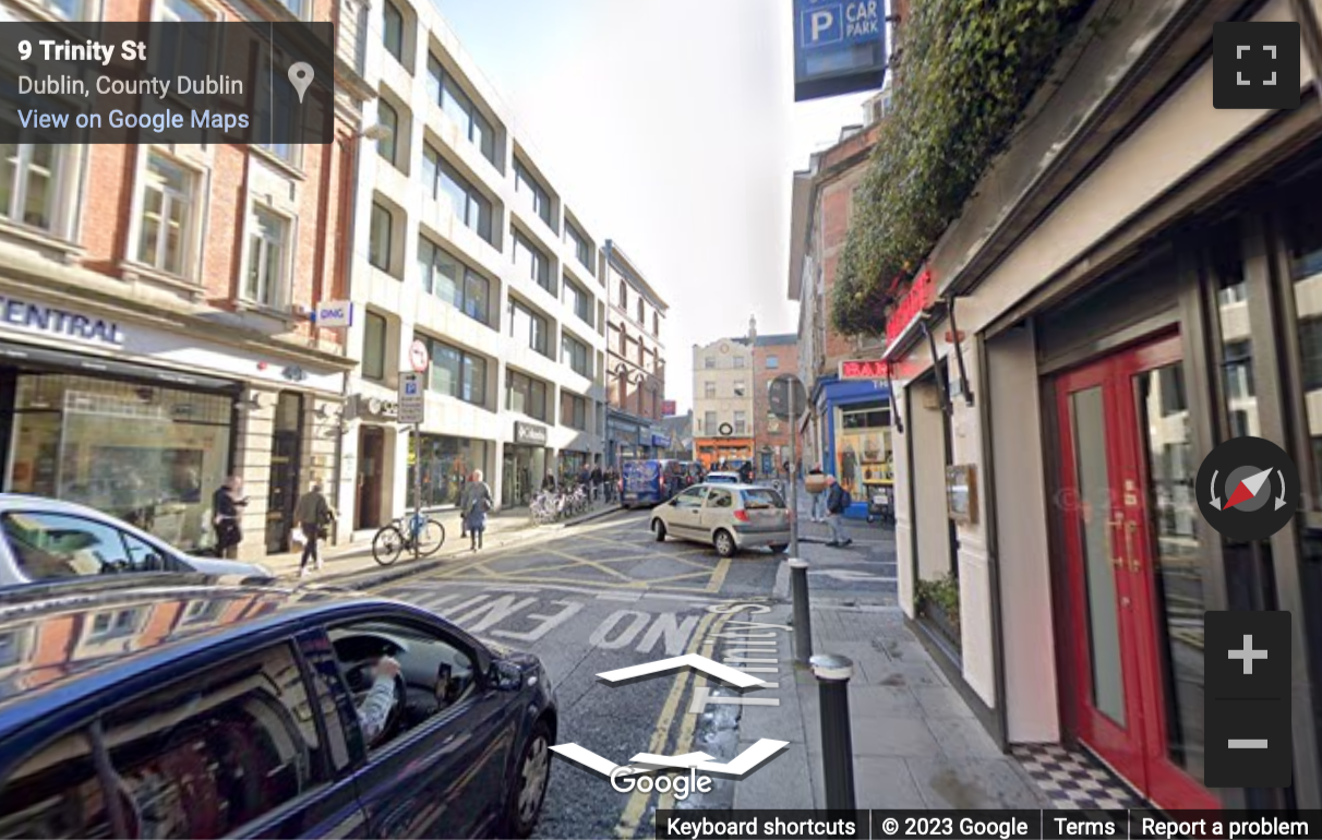 Street View image of Trinity Street, Dublin, Ireland