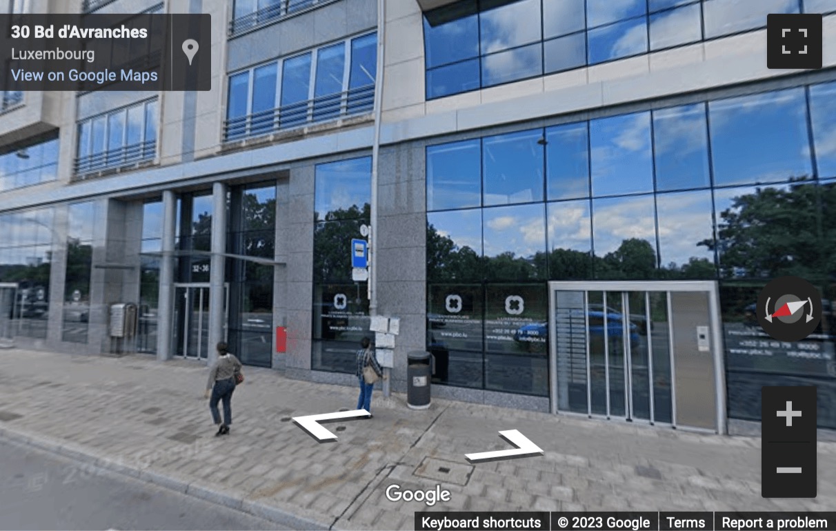 Street View image of 32-36, Boulevard d’Avranches, Luxembourg