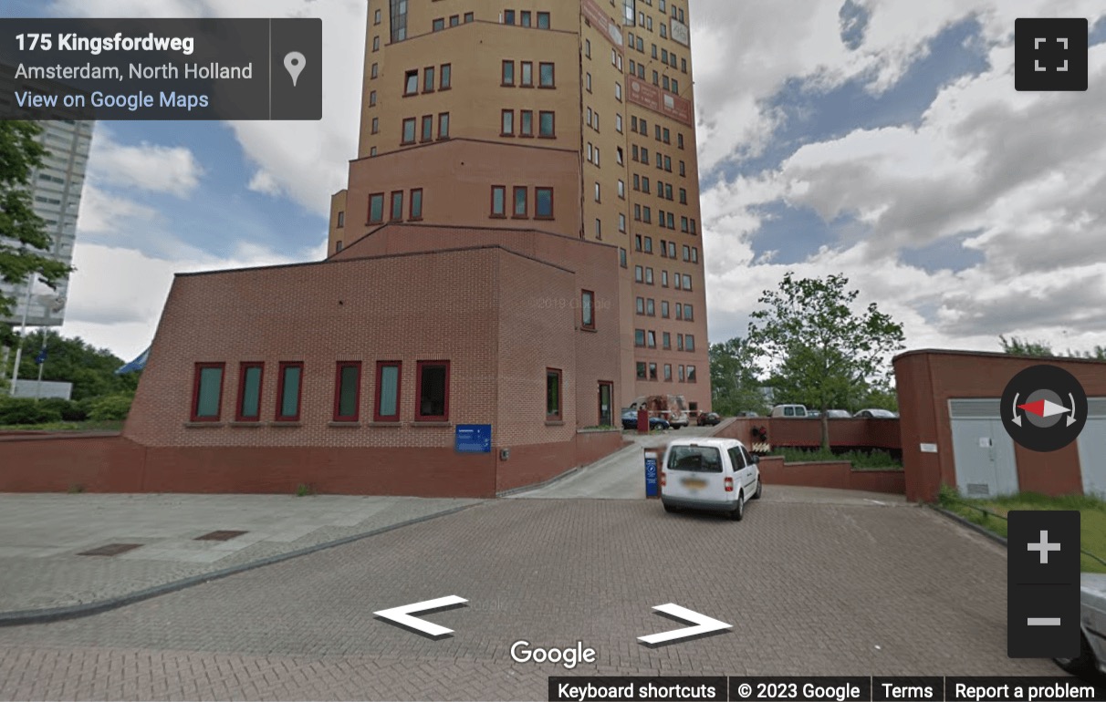 Street View image of Teleport Towers, Kingsfordweg 151, Amsterdam, North Holland, Netherlands