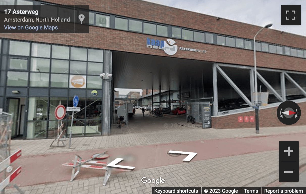 Street View image of Kaap Noord, Asterweg 17-19, Amsterdam, North Holland, Netherlands